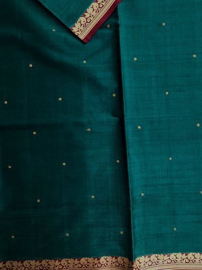 Vegan silk handloom saree