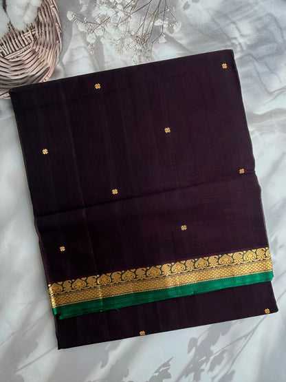 Vegan silk handloom saree