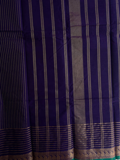 Kanchi cotton saree with Vairaoosi weaves