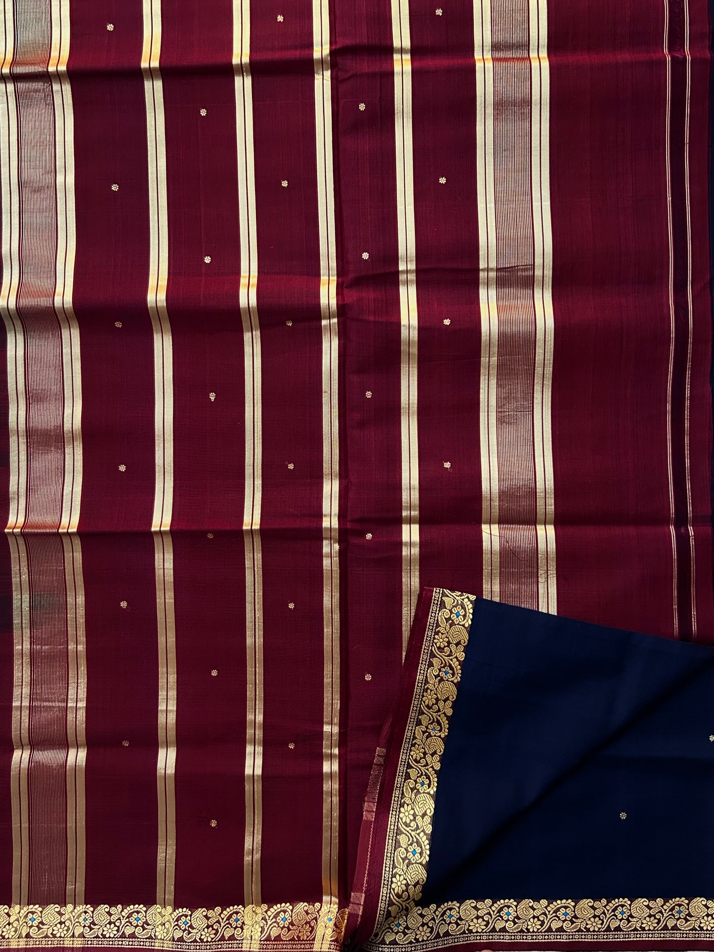 Vegan silk handloom saree