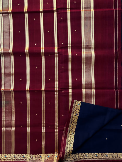 Vegan silk handloom saree
