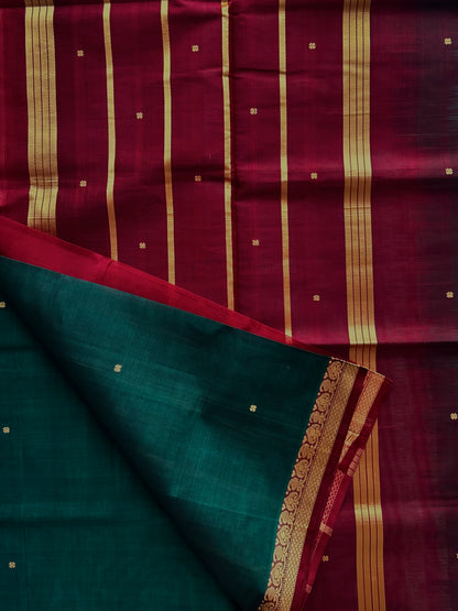 Vegan silk handloom saree