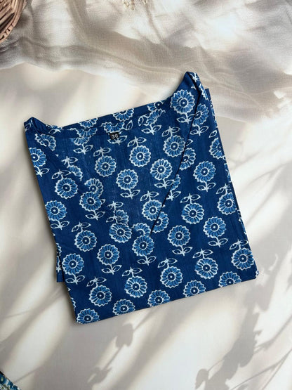 Cotton Sleeveless Short Kurti