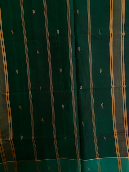 Vegan silk handloom saree