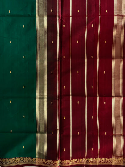 Vegan silk handloom saree