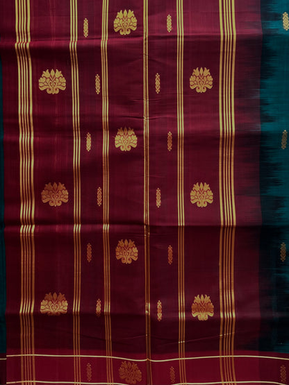 Vegan silk handloom saree