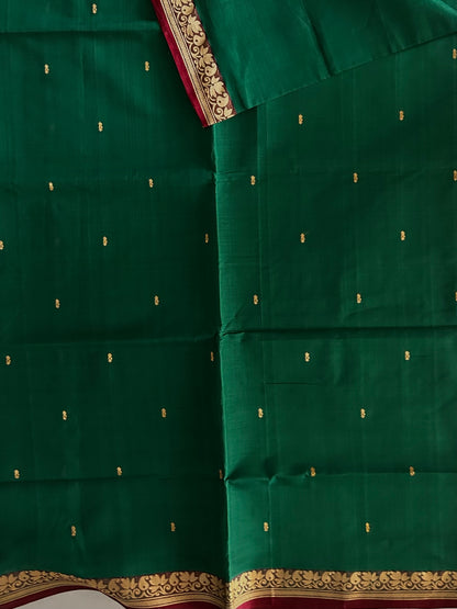 Vegan silk handloom saree