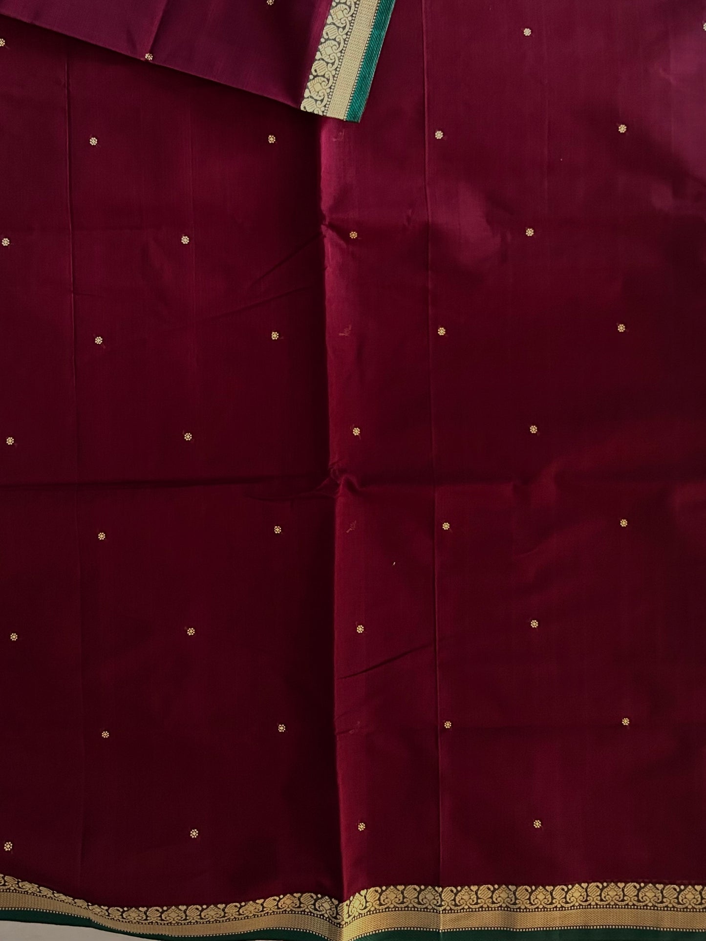 Vegan silk handloom saree