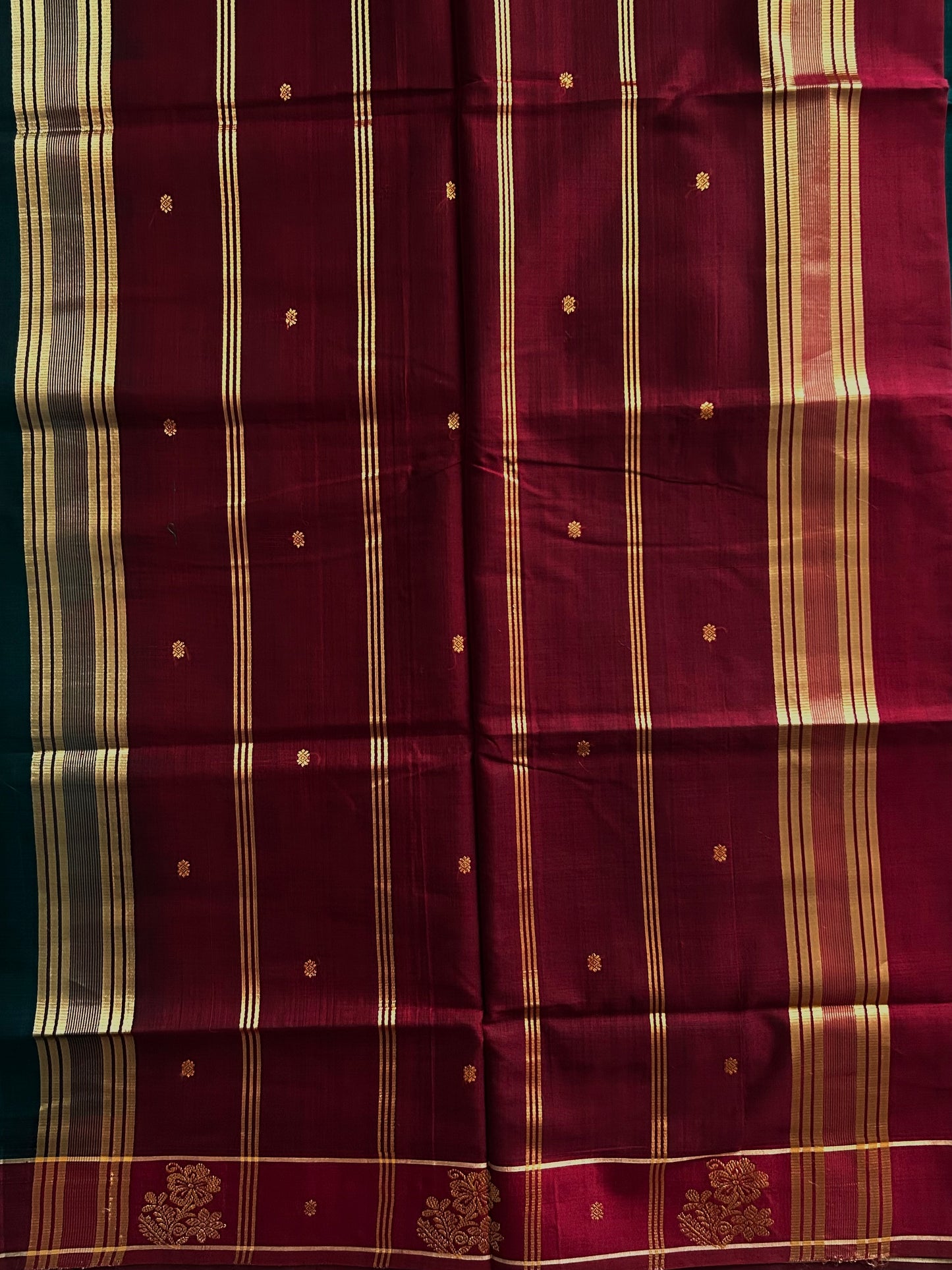 Vegan silk handloom saree