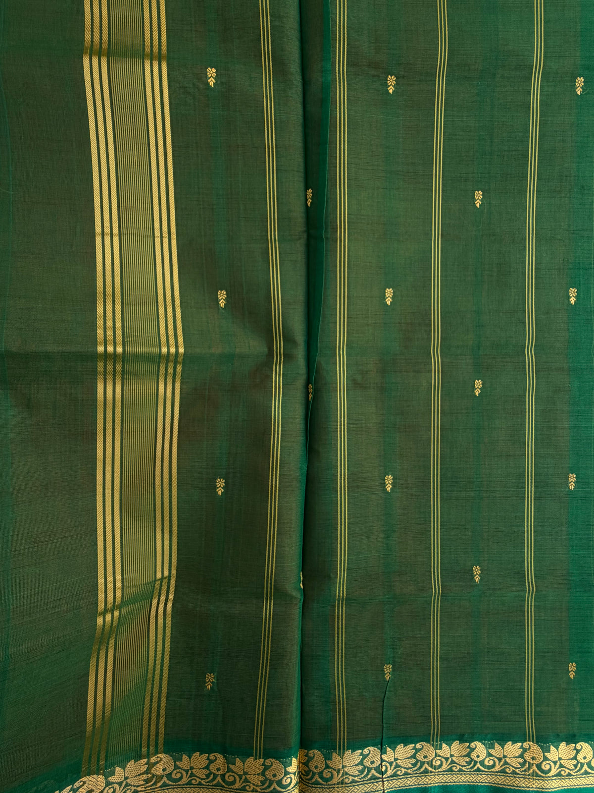 Vegan silk handloom saree
