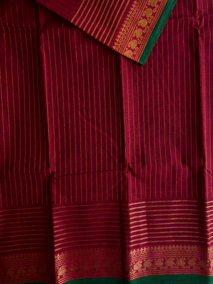 Kanchi Vairaoosi Cotton saree