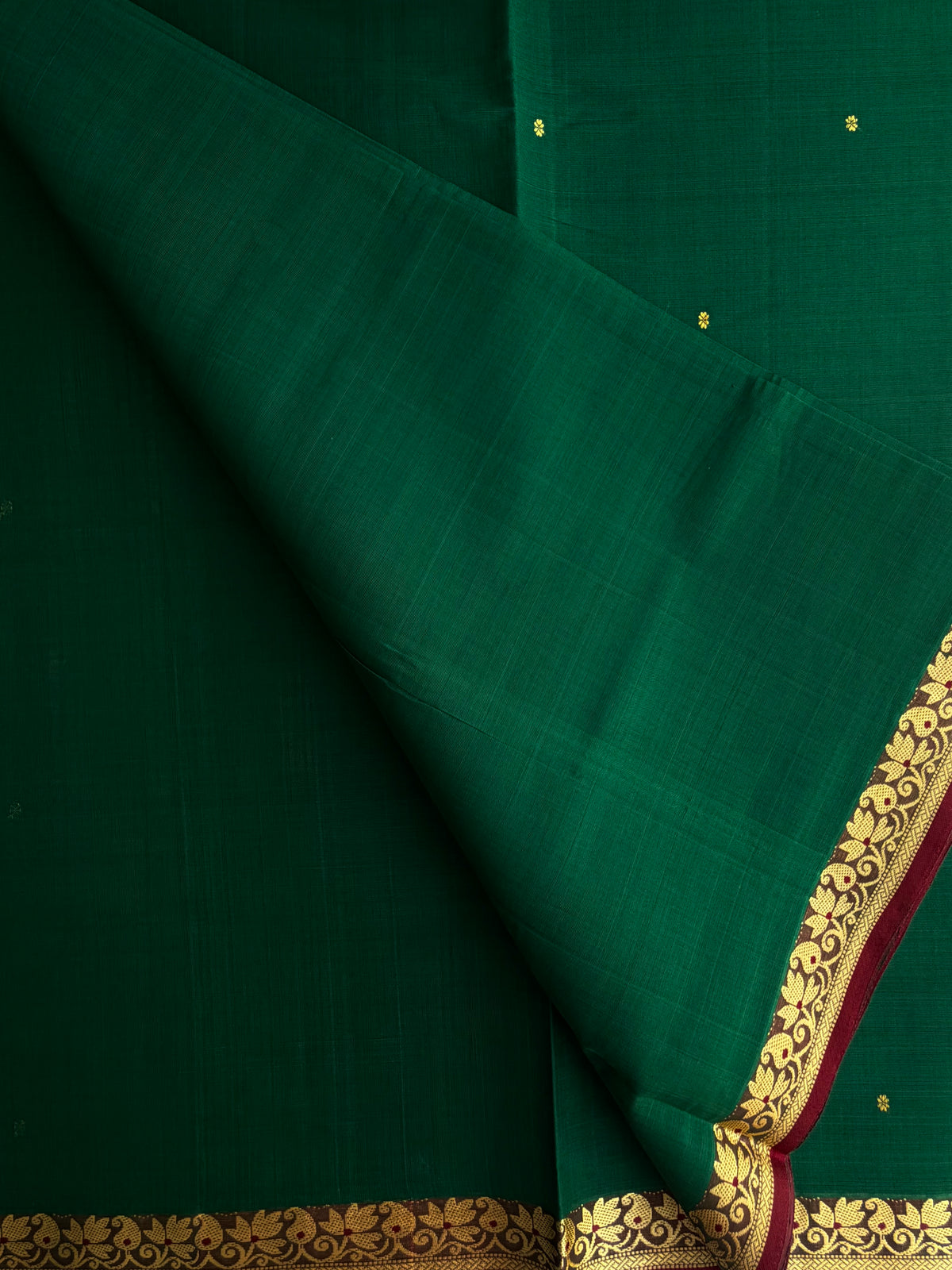 Vegan silk handloom saree