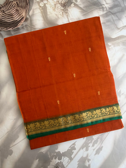 Vegan silk handloom saree