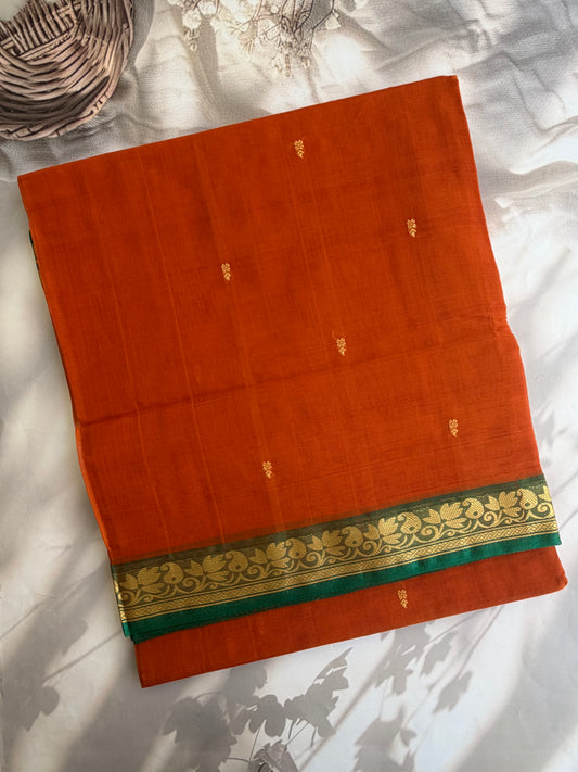 Vegan silk handloom saree