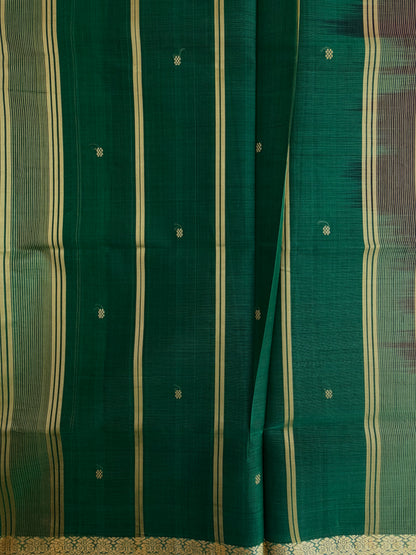 Vegan silk handloom saree