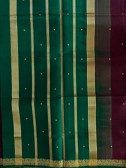 Vegan silk handloom saree