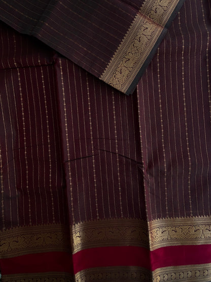 Kanchi cotton Vairaoosi weaves & grand pallu