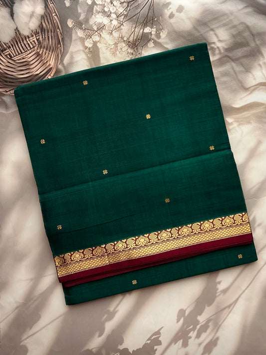 Vegan silk handloom saree