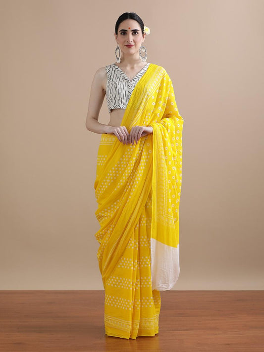 Mul mul cotton saree