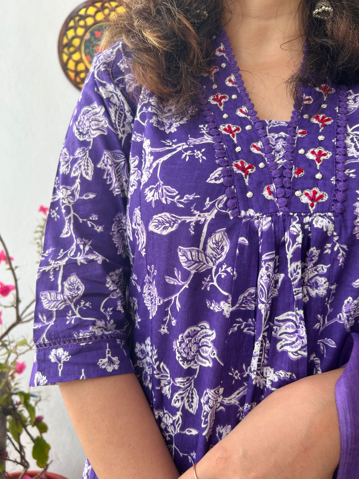 Jaipuri Cotton kurta set