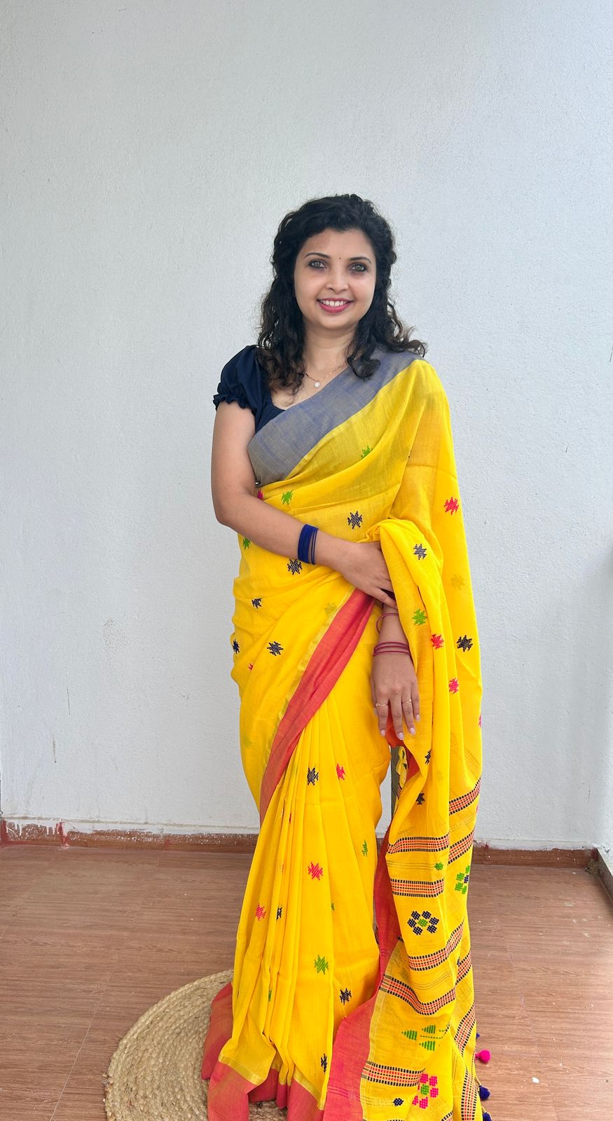 Khadi cotton saree