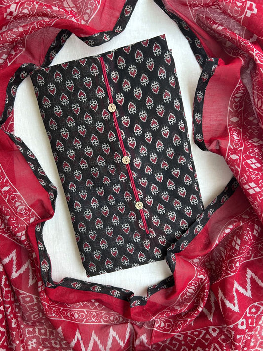 Unstitched kota cotton set