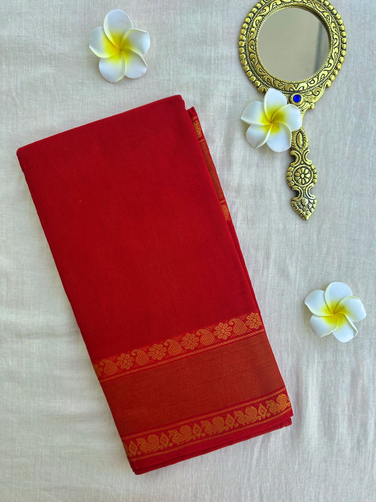 Sungudi Cotton saree