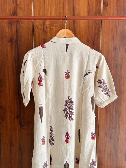 Cotton Midi dress