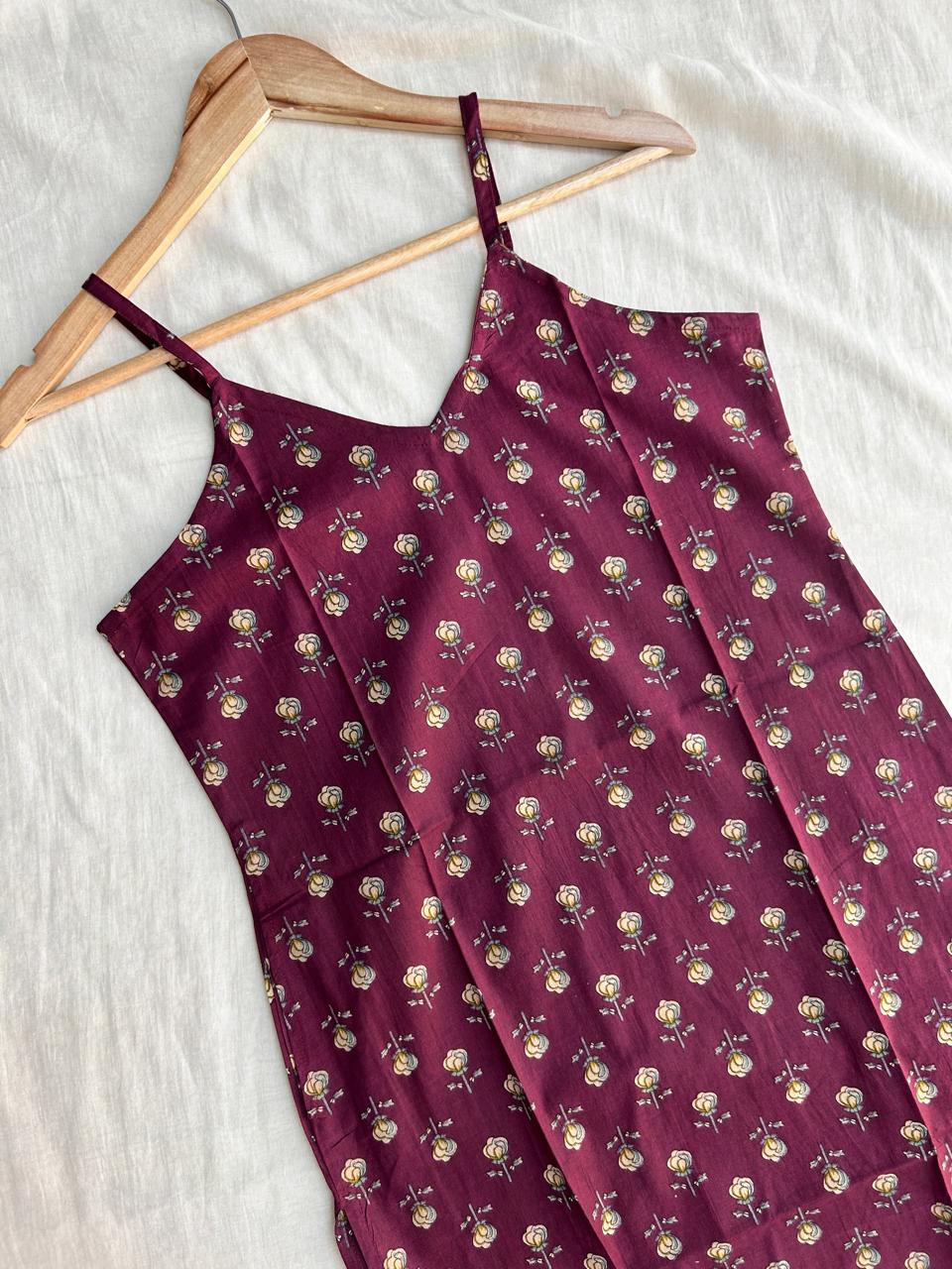 Cotton Sleeveless kurti