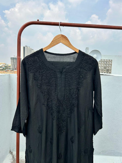 Chikankari kurti pant set