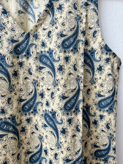 Cotton Sleeveless Short Kurti