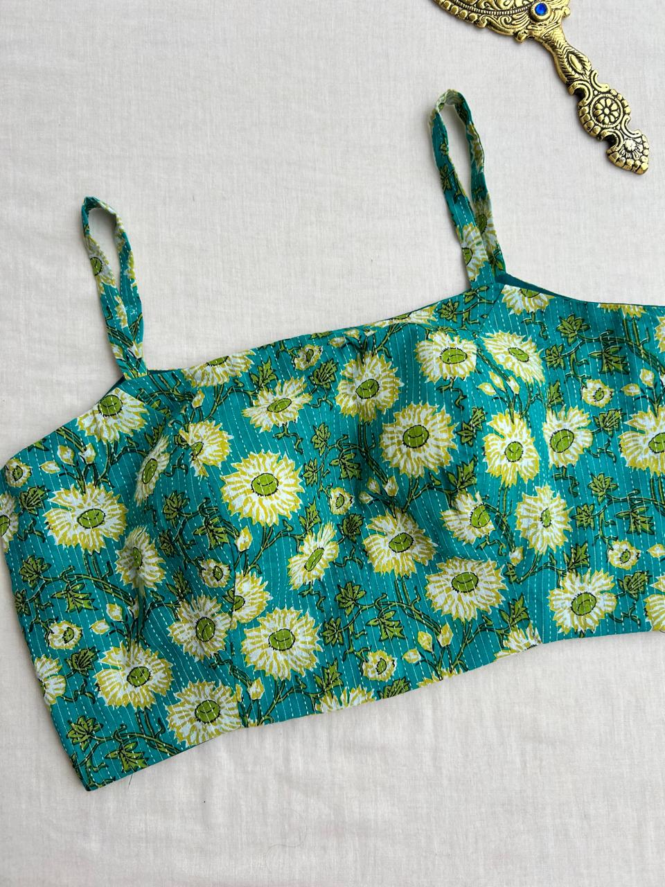 Cotton blouse / crop top