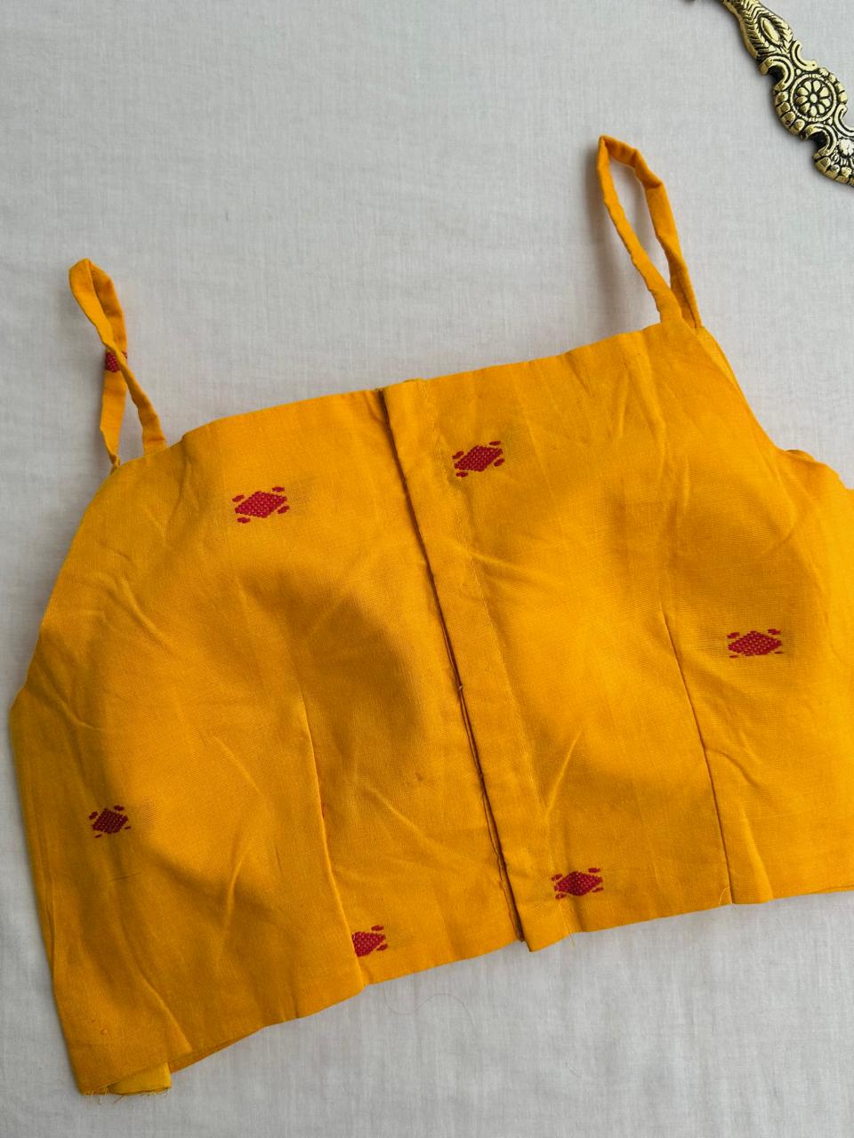 Cotton blouse / crop top