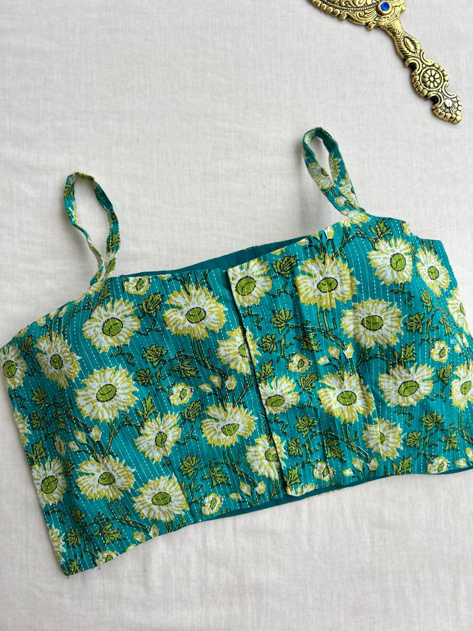 Cotton blouse / crop top