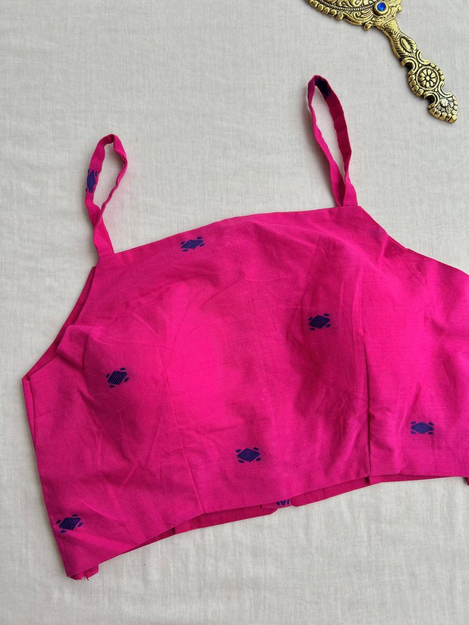 Cotton blouse / crop top