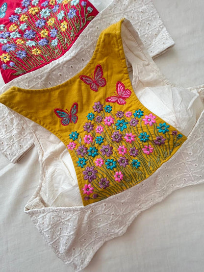 Hakoba embroidered blouse