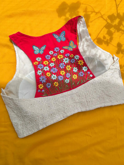 Hakoba embroidered blouse