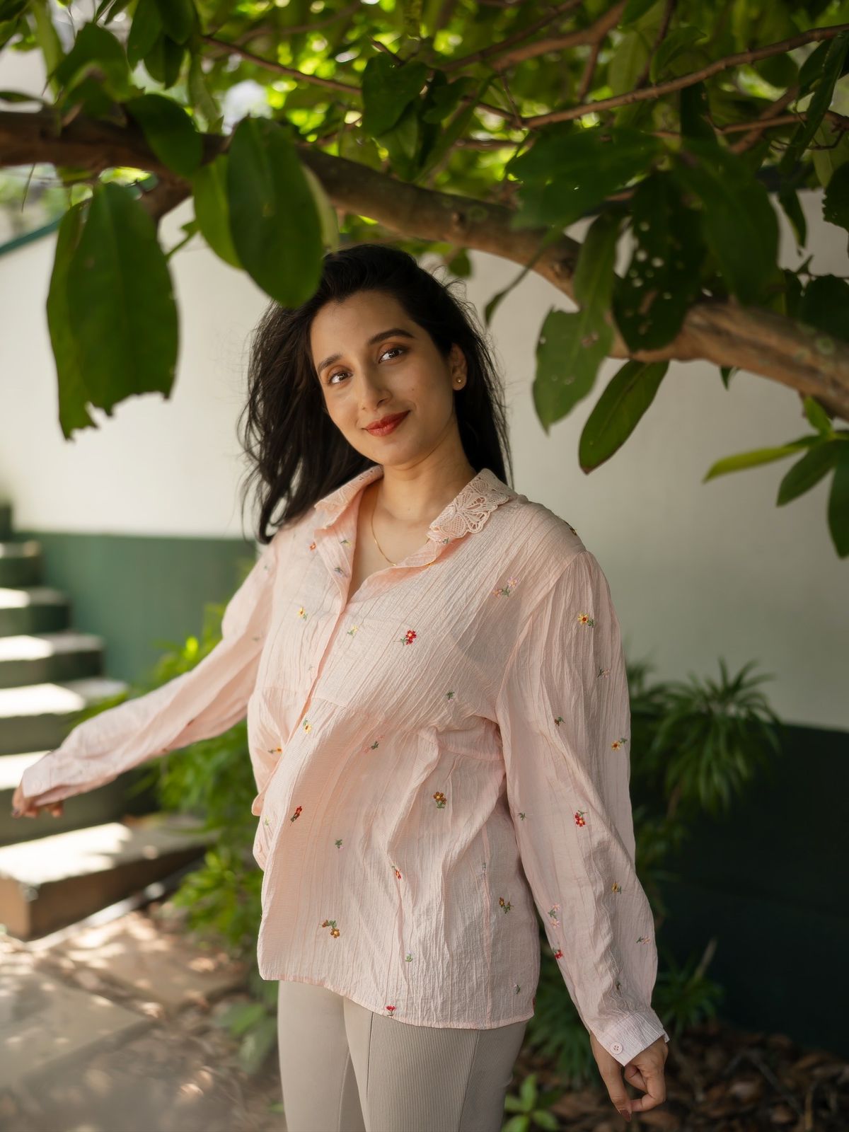 Embroidered Shirts Cotton