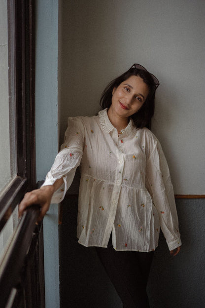 Embroidered Shirts Cotton