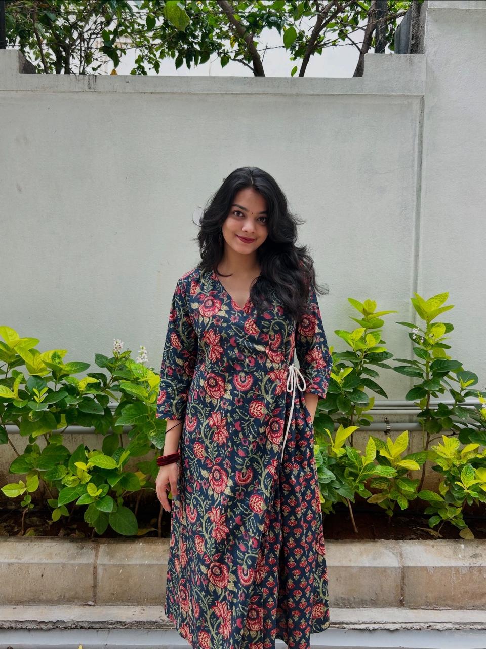 Cotton Angrakha Kurta