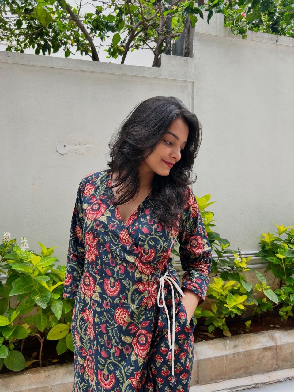 Cotton Angrakha Kurta