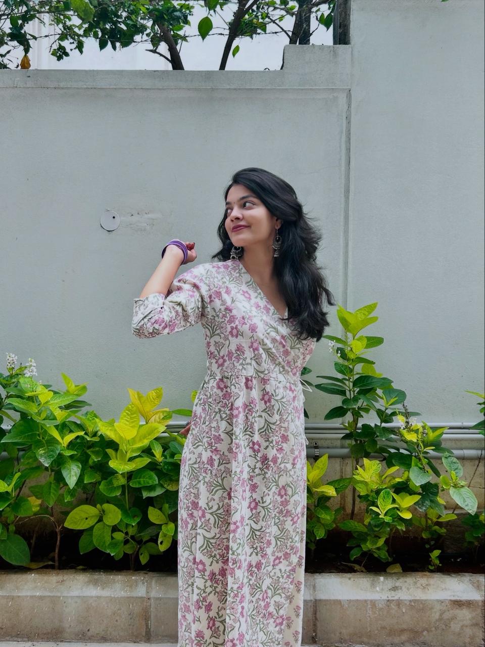 Cotton Angrakha Kurta