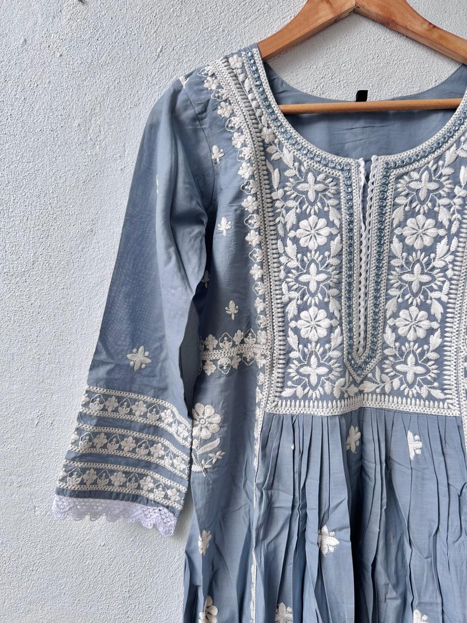 Cotton Co Ord set in embroidery