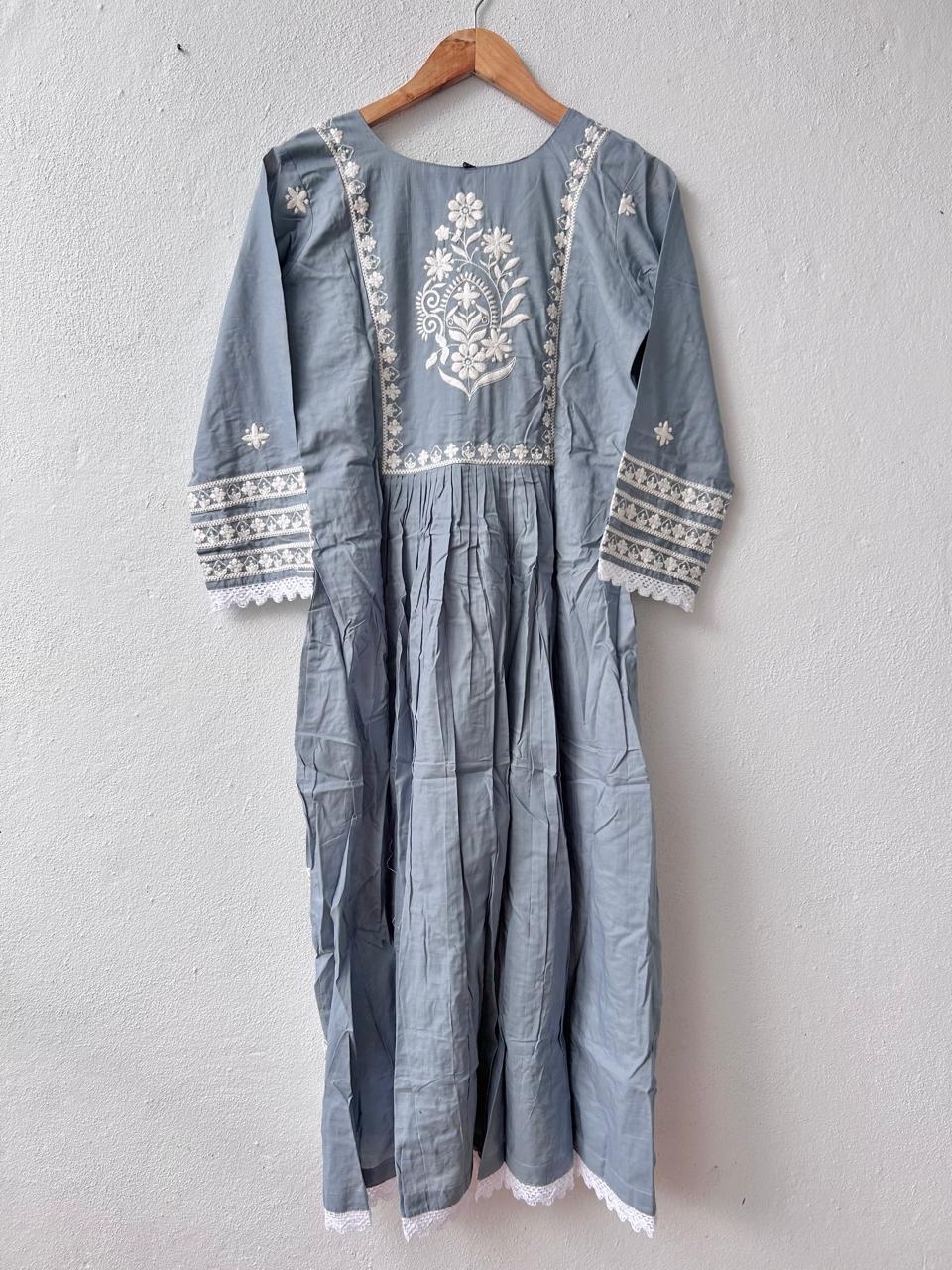 Cotton Co Ord set in embroidery
