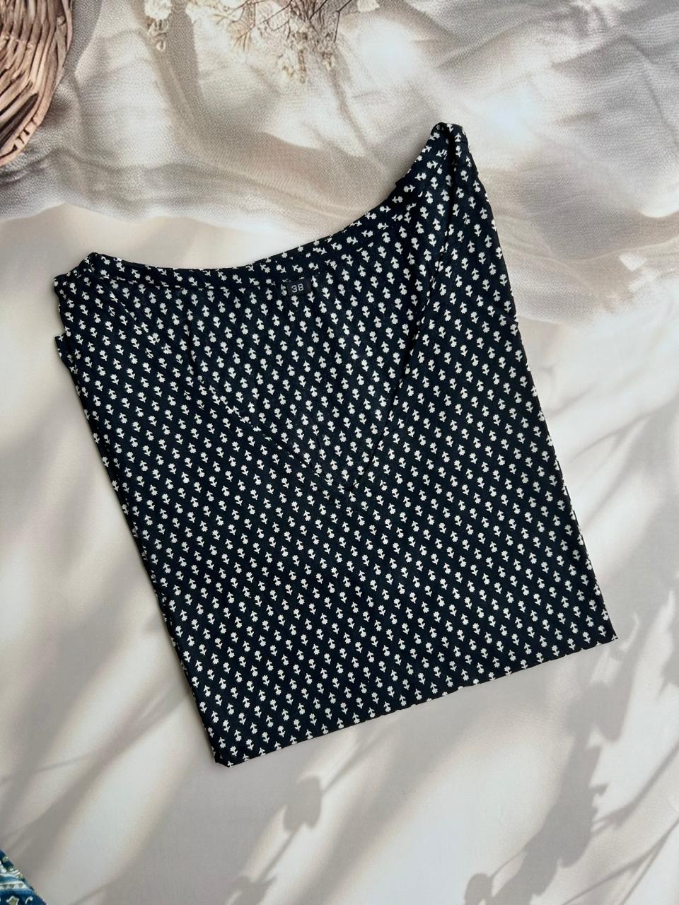 Cotton Sleeveless Short Kurti