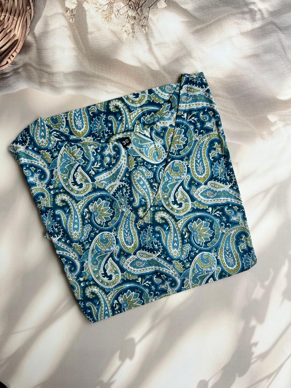 Cotton Sleeveless Short Kurti