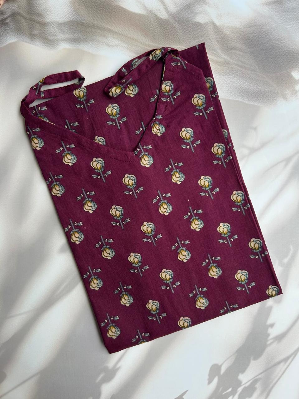 Cotton Sleeveless kurti