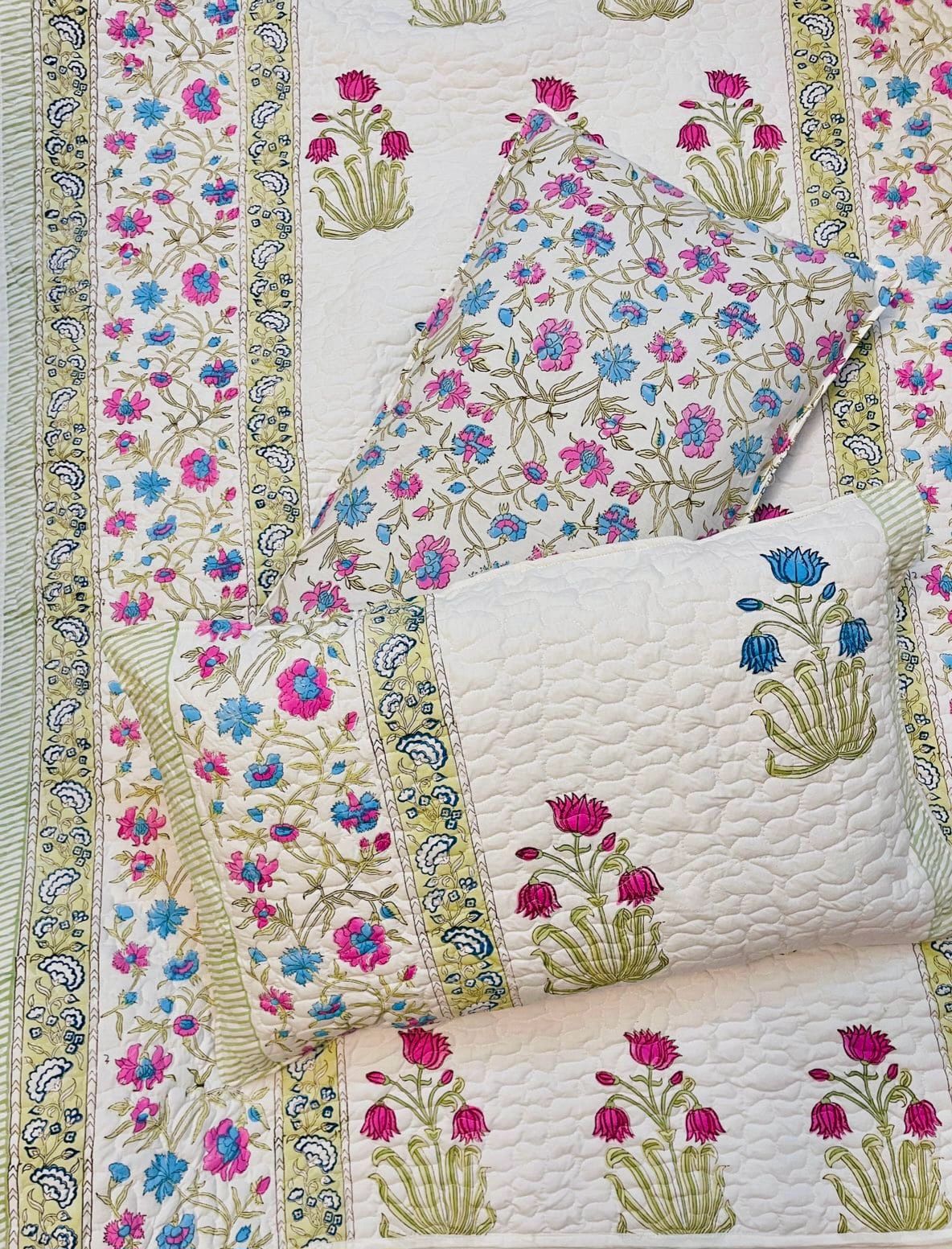 Premium Quilted Cotton bedsheet