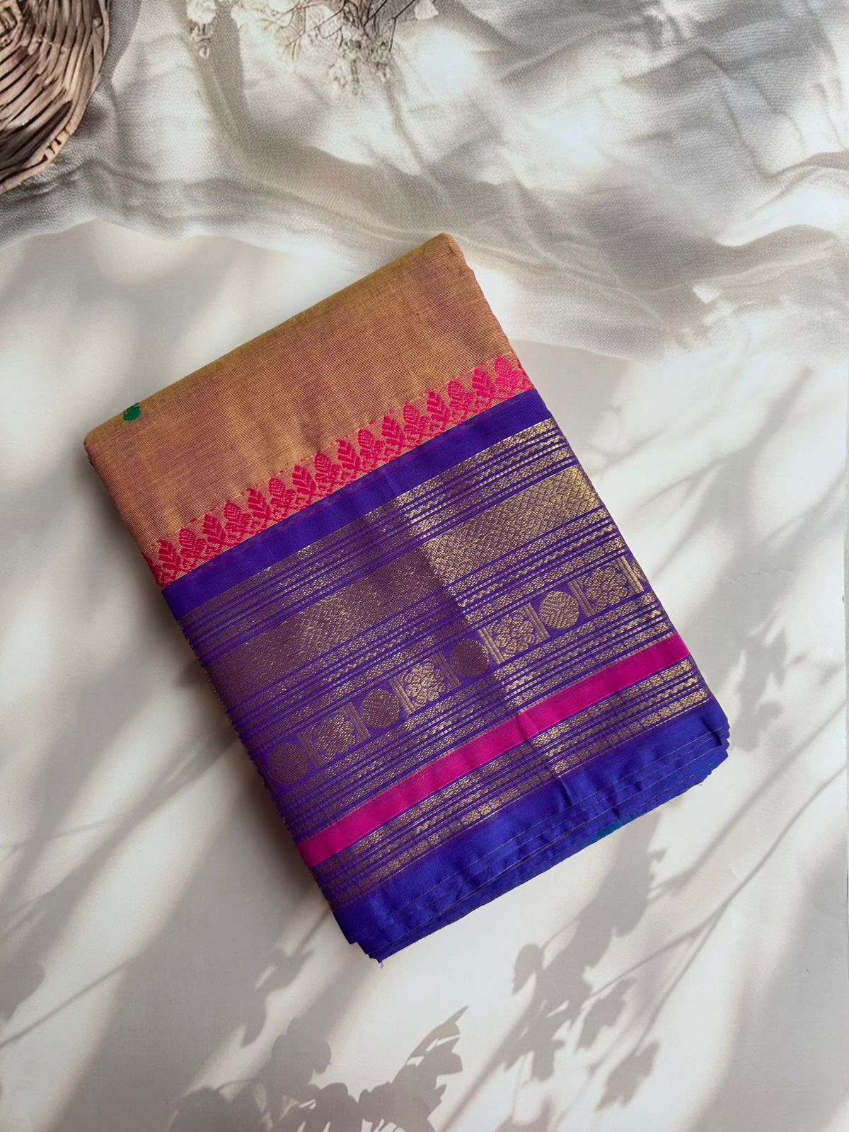 Kanchi cotton saree