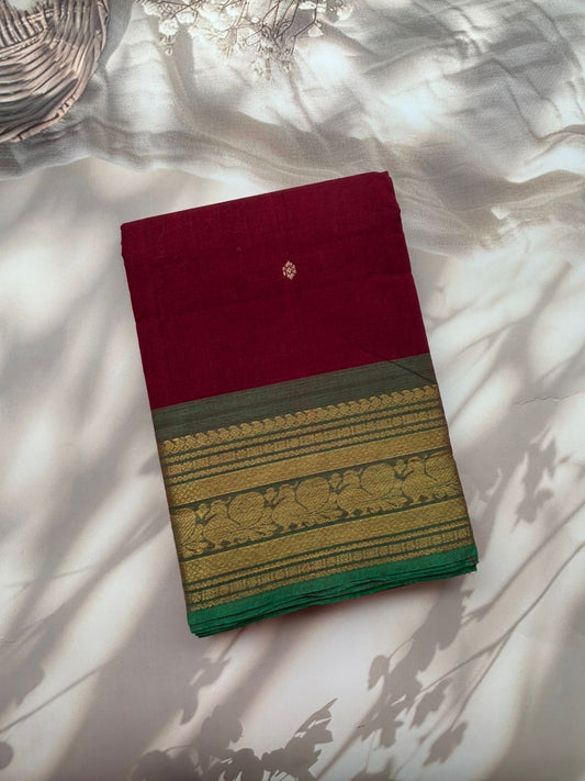 Kanchi cotton saree